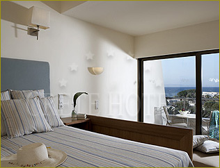 Agapi Beach Hotel Crete Guestroom Bedroom View