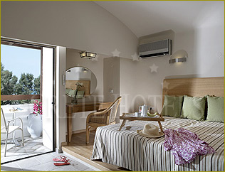 Agapi Beach Hotel Crete Guestroom Bedroom