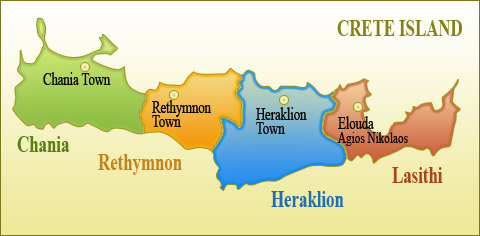 Crete Map