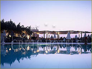 Arina Sand Hotel Pool Night View