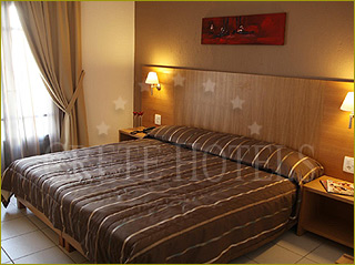 Europa Beach Hotel Guestroom Bedroom