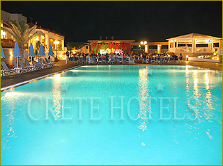 Europa Beach Hotel Night By The Pool