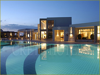 Grand Hotel Holiday Resort Pool At Night