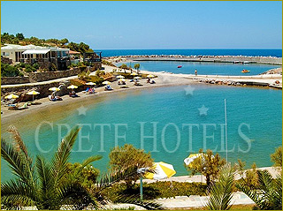 Creta Marine Hotel Private Beach